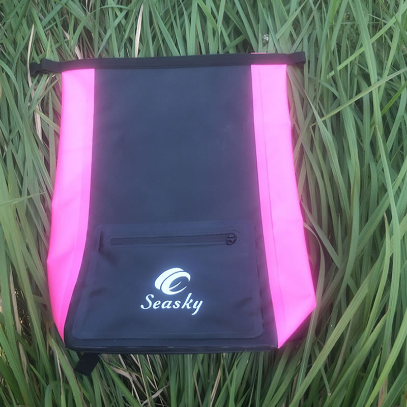 PVC laminated waterproof bucket bag