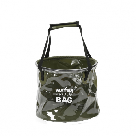 PVC multifunctional portable outdoor folding bucket waterproof bucket for camping and fishing trips